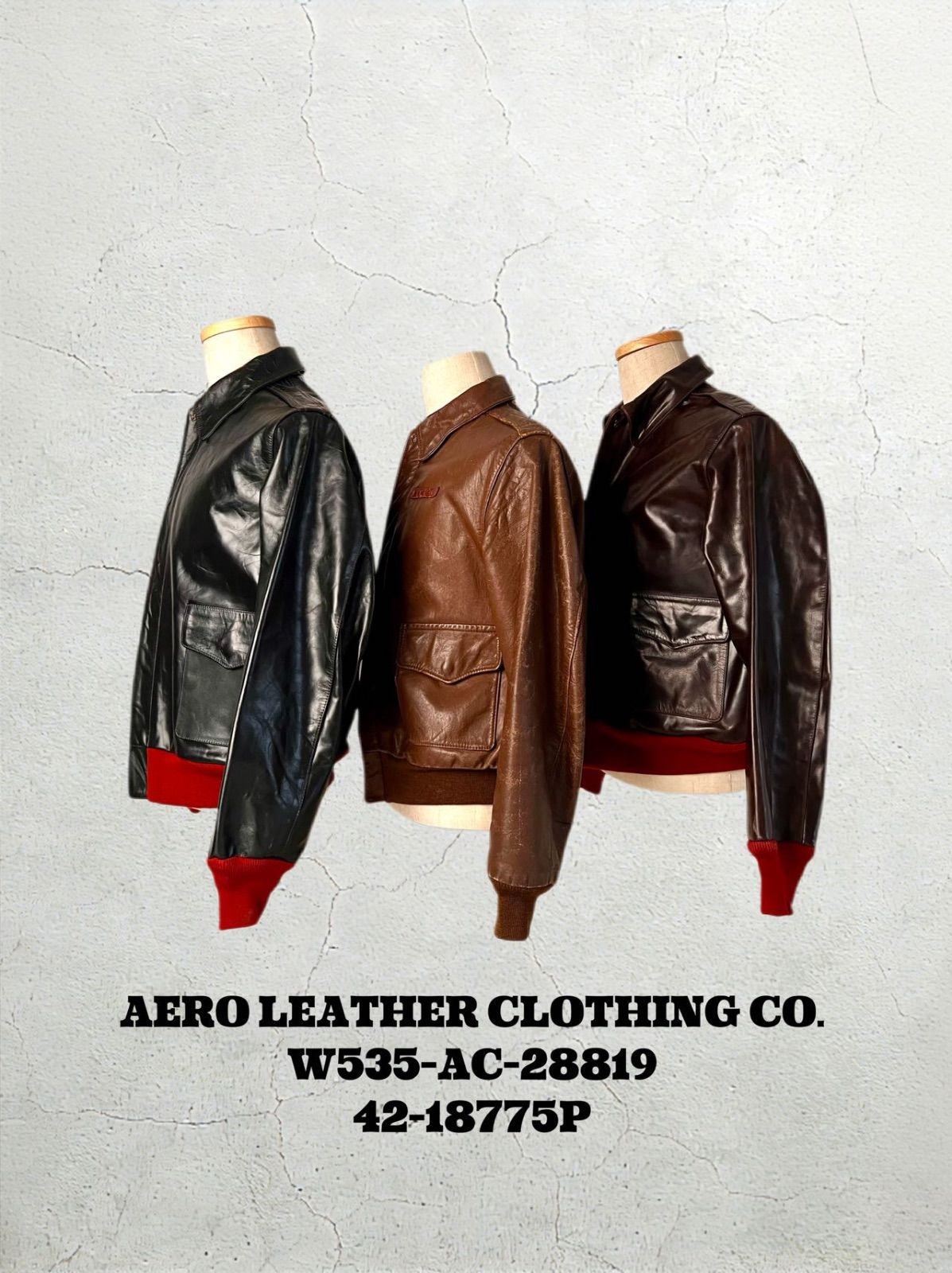 実名復刻 赤リブ A−2 フライトジャケット 馬革 M - メルカリ