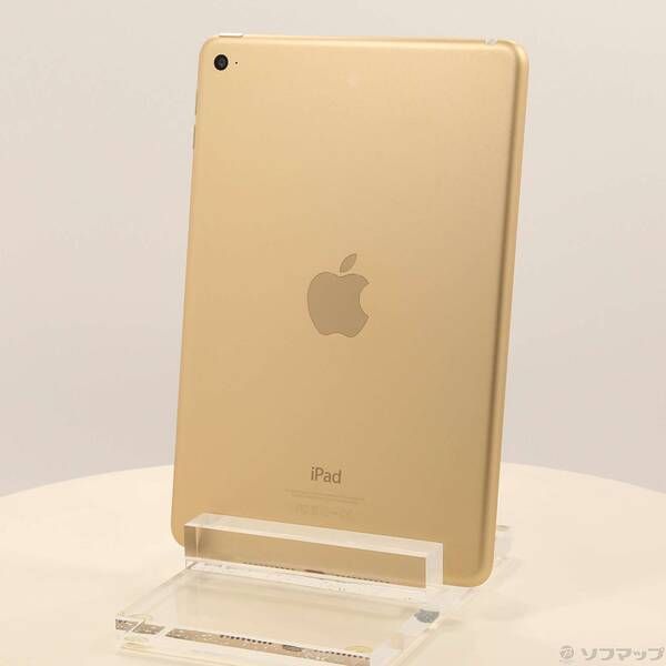 品〕 iPad mini 4 128GB ゴールド MK9Q2J／A Wi-Fi【348】