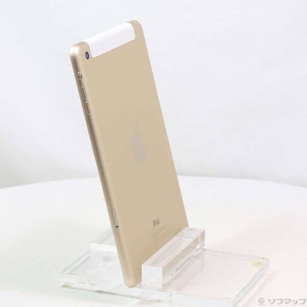 iPad 16GB mini - 美 3｜Apple 〔中古品〕 iPad mini 3 16GB ゴールド MGYR2J／A docomo【262】