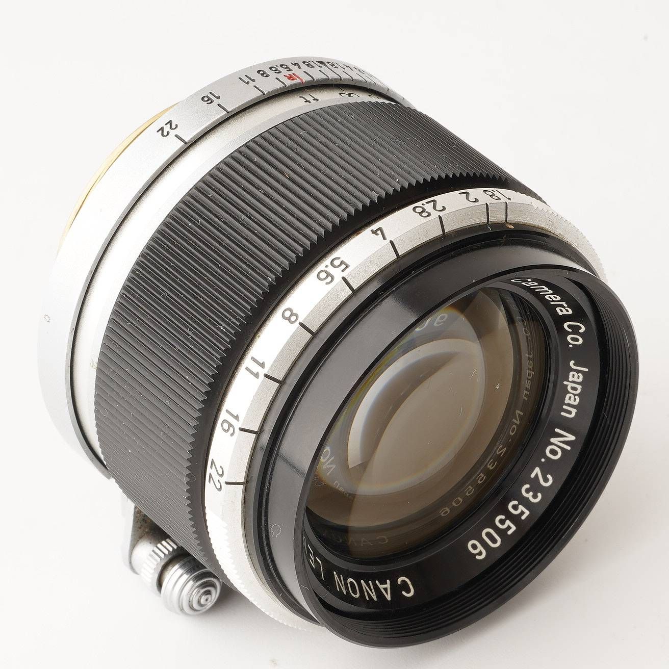 良品 Canon 50mm F1.8 ライカ Lマウント L39 AA3209 良品 Canon 50mm F1.8 ライカ Lマウント L39 AA3209