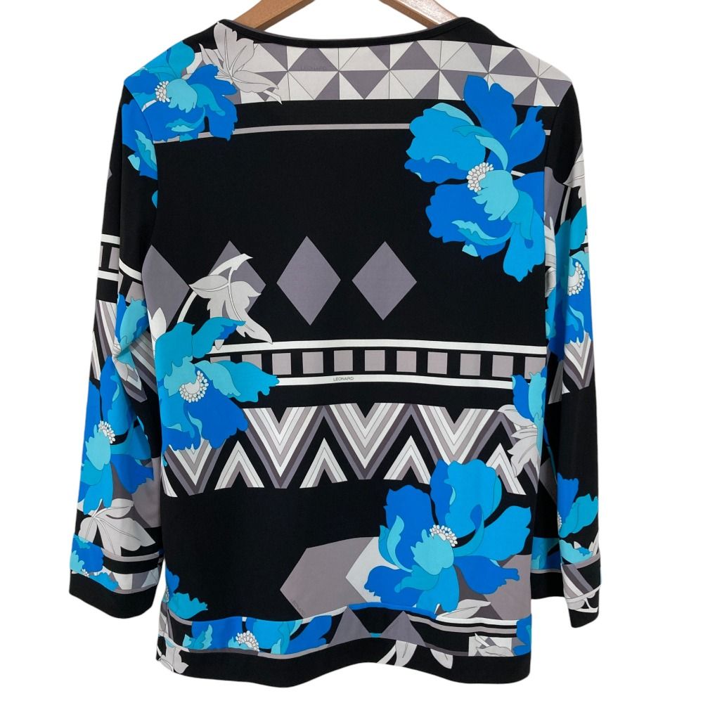 良品 LEONARD SPORT レオナールスポーツ フラワープリント トップス+