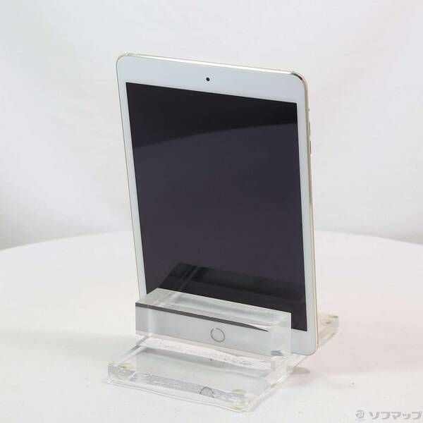 品〕 iPad mini 3 128GB ゴールド MGYK2J／A Wi-Fi【305】 【公式通販】