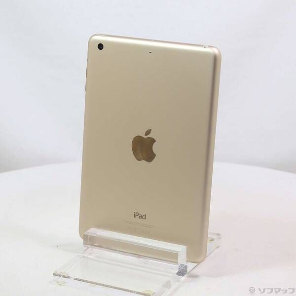 品〕 iPad mini 3 128GB ゴールド MGYK2J／A Wi-Fi【305】 【公式通販】