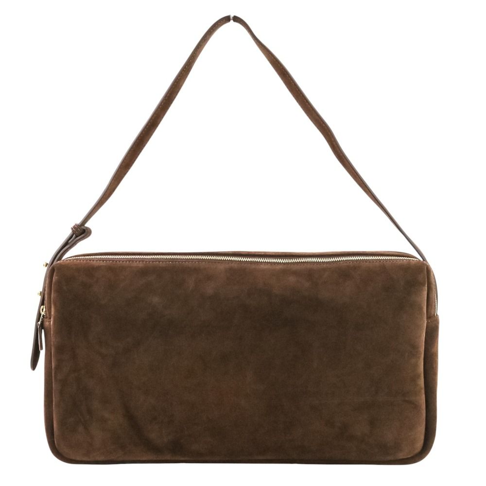 美品完売　エレメ　ショルダーバッグ　ブラウン　Deuxieme Classe 美品 25SS ELLEME エレメ ドゥーズィエムクラス取扱い Trousse Large
