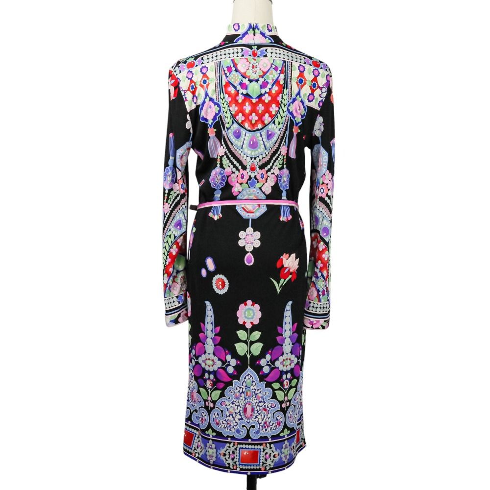 美品 LEONARD PARIS レオナールパリ ジュエリー フラワープリント