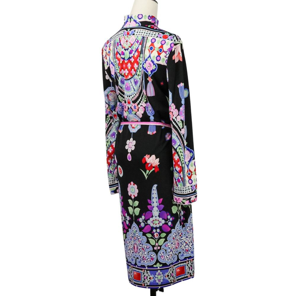 美品 LEONARD PARIS レオナールパリ ジュエリー フラワープリント