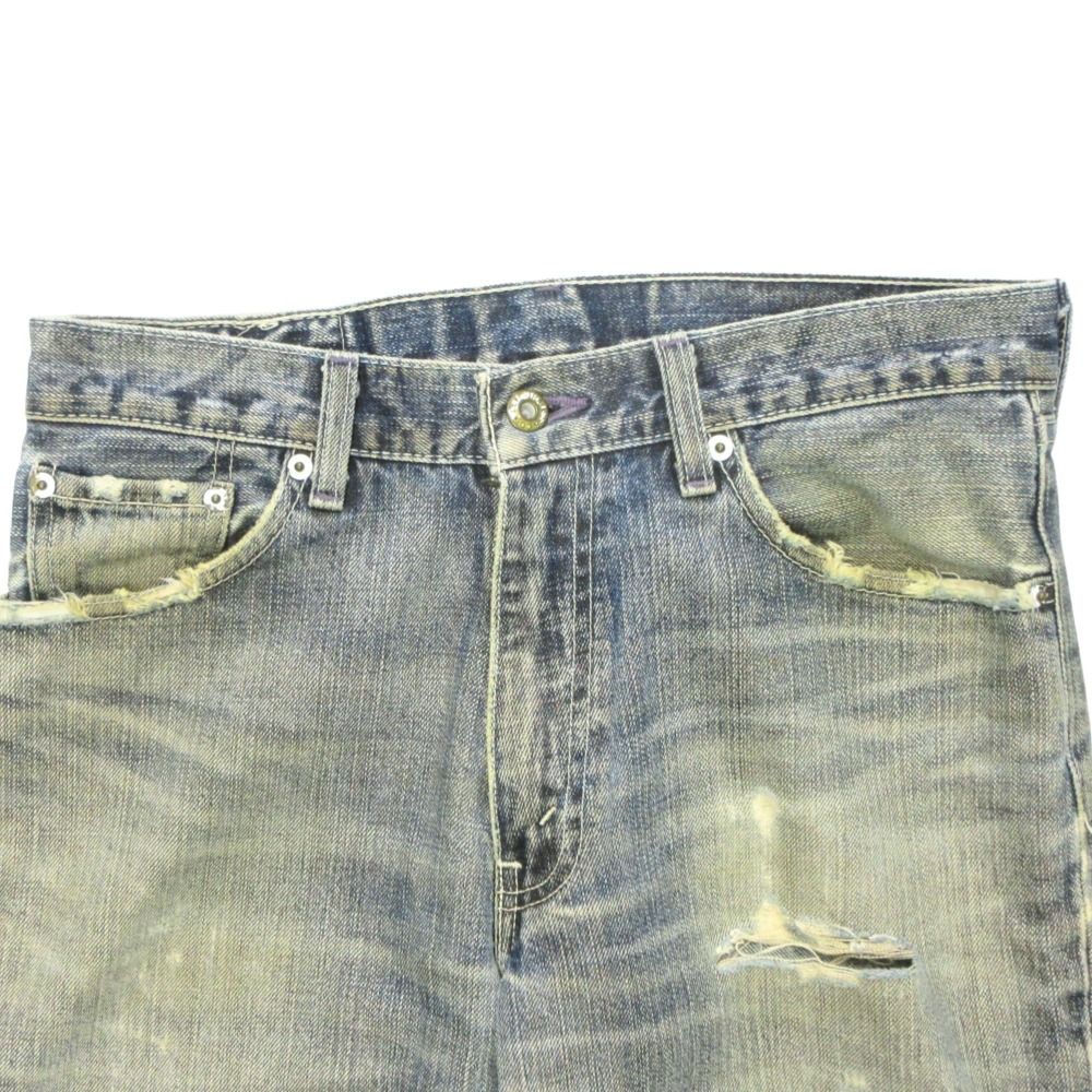 良品 Levi's リーバイス 502-03 デニム パンツ 日本製 05年製 W31 ブルー メンズ 古着 中古 USED