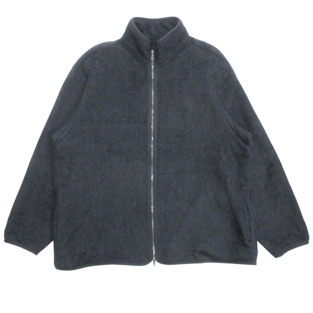 美品 22AW blurhms ブラームス Cotton Silk Fleece ZIP Jacket