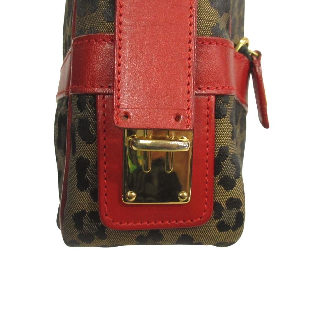 良品 FENDI フェンディ 80's 90's レオパード ハンド トート バッグ