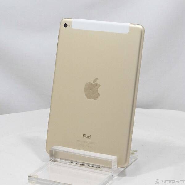 中古品〕 iPad mini 4 128GB ゴールド MK782J／A docomoロック解除SIM