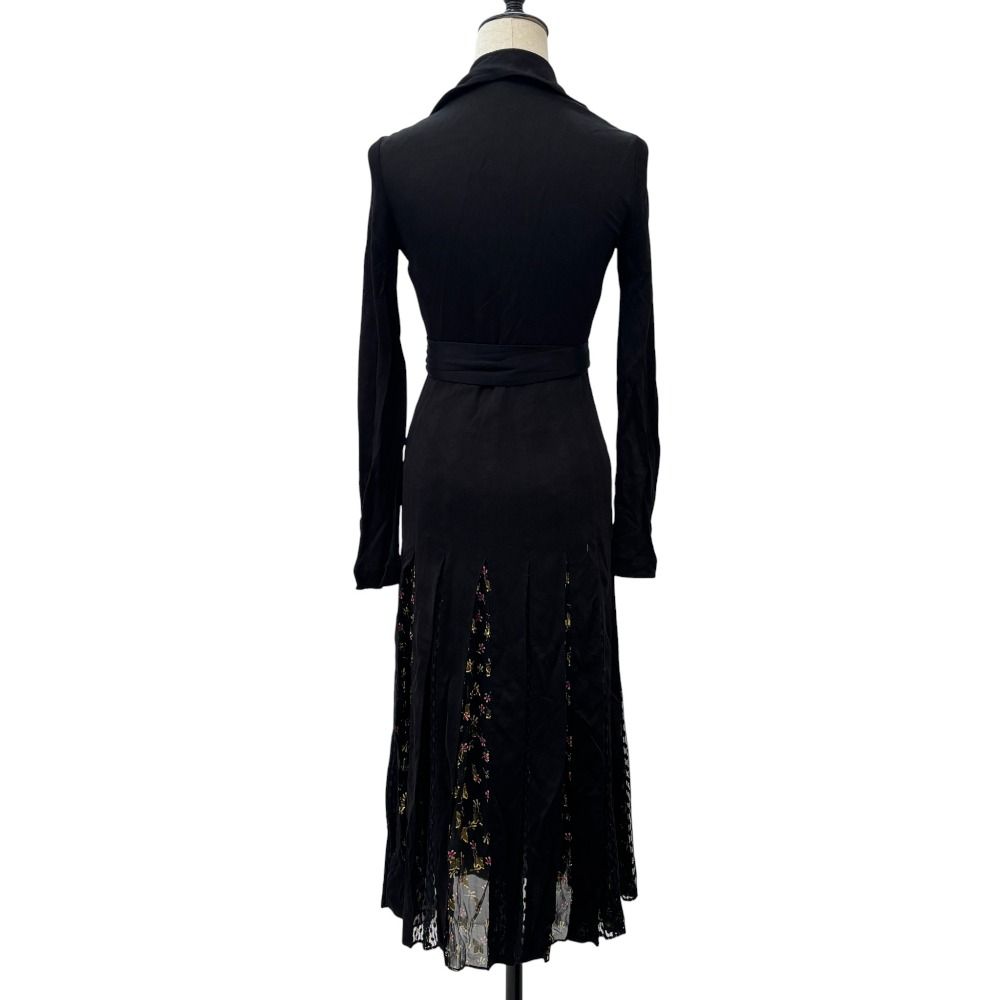 【bonbon様】ダイアンフォンファステンバーグ ラップワンピース　ブラック 良品 Diane von Fürstenberg ダイアンフォンファステンバーグ ラップ