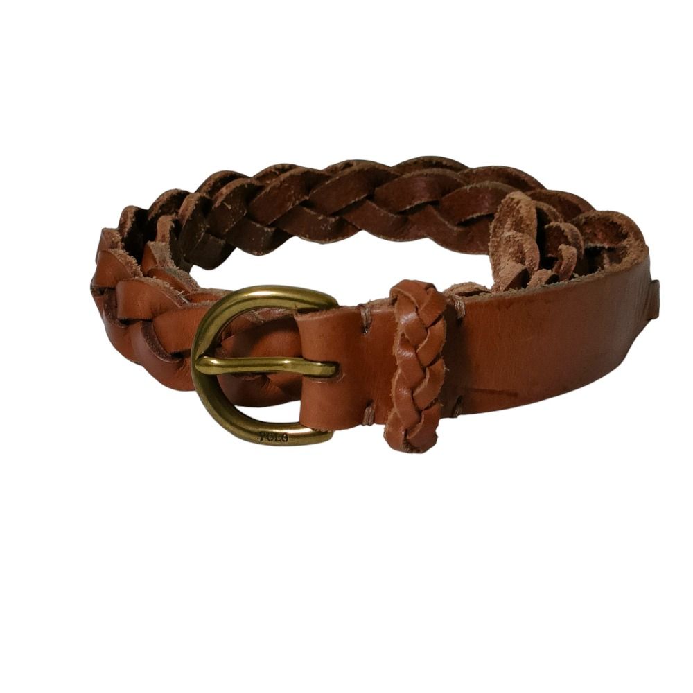 良品 POLO RALPH LAUREN ポロラルフローレン レザー ピンバックル