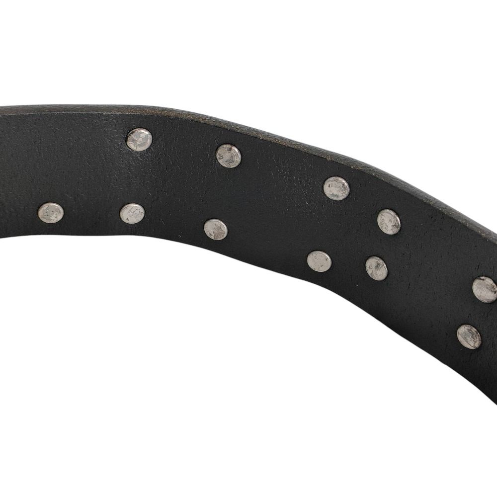 【未使用】DIESEL ラメデザイン Dメタルロゴ ベルト レディース ブラック 未使用 DIESEL ディーゼル レザー メタルロゴデザイン ピンバックル