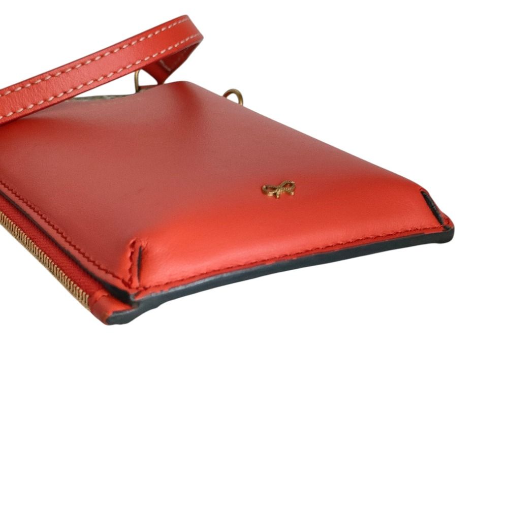 美品 ANYA HINDMARCH アニヤハインドマーチ I AM A PLASTIC BAG Zip