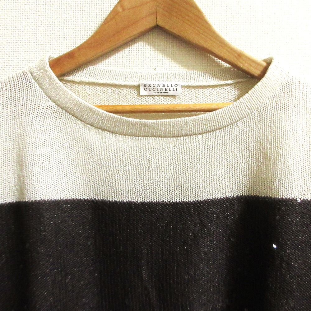 良品 BRUNELLO CUCINELLI ブルネロクチネリ リネン シルク