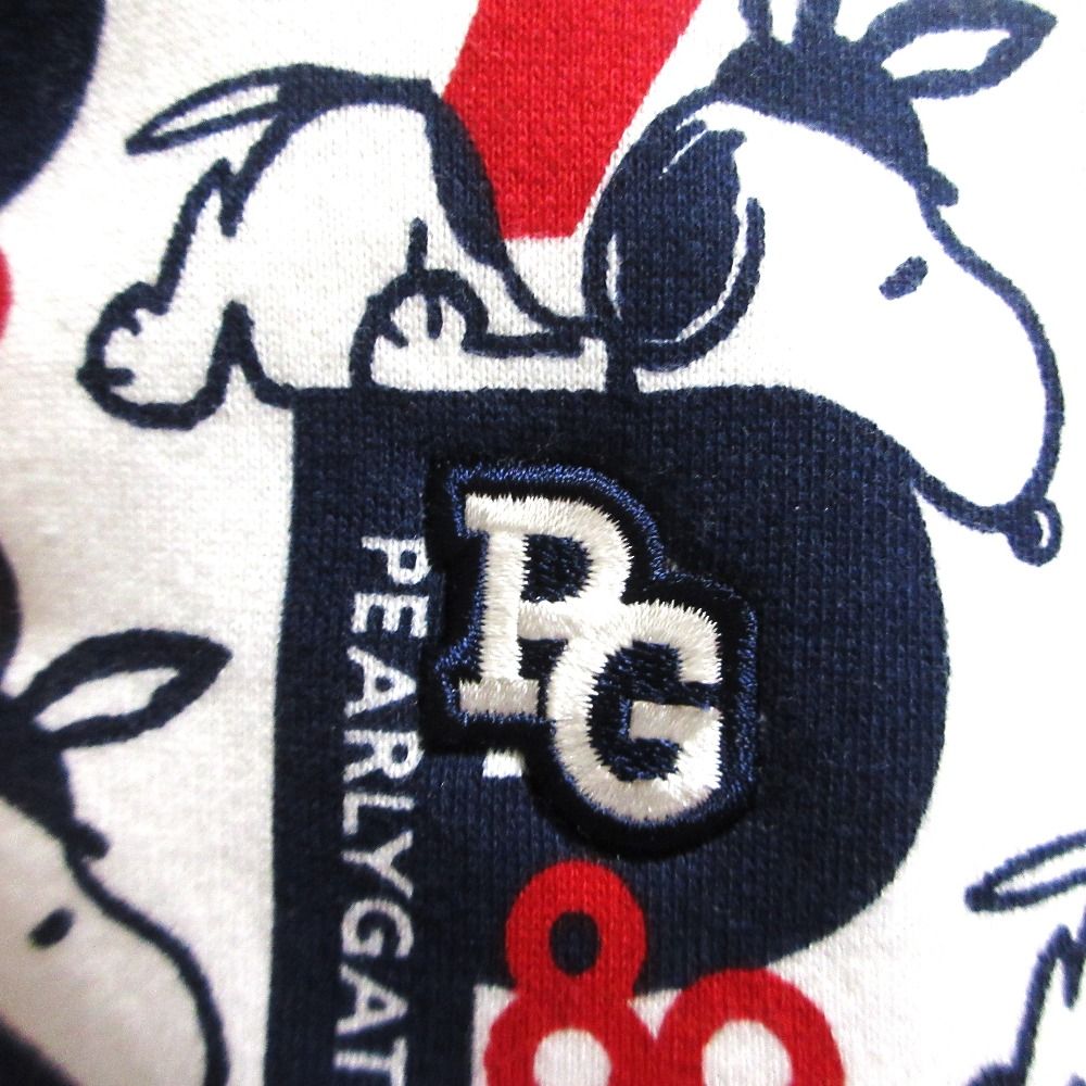 PEARLY GATES パーリーゲイツ スヌーピー パーカー サイズ6 裏起毛 PEARLY GATES パーリーゲイツ スヌーピー パーカー サイズ6 裏起毛