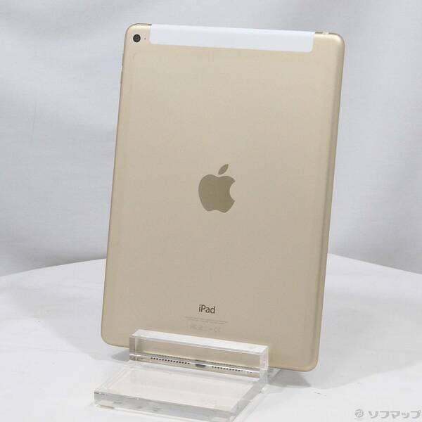 〔中古品〕 iPad Air 2 16GB ゴールド MH1C2J／A au【258】
