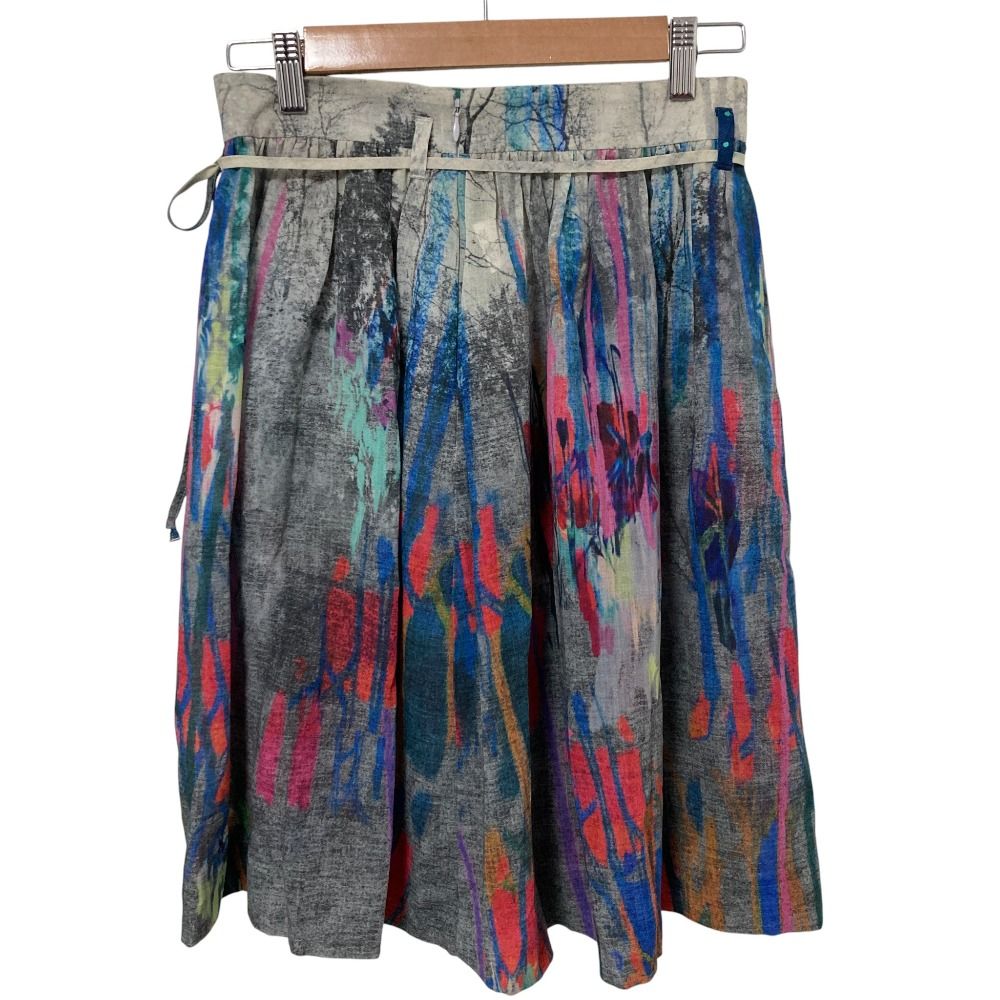 【Paul Sumith】ポールスミス　マルチカラー　スカート 美品 Paul Smith ポールスミス プリント スカート 38サイズ マルチ