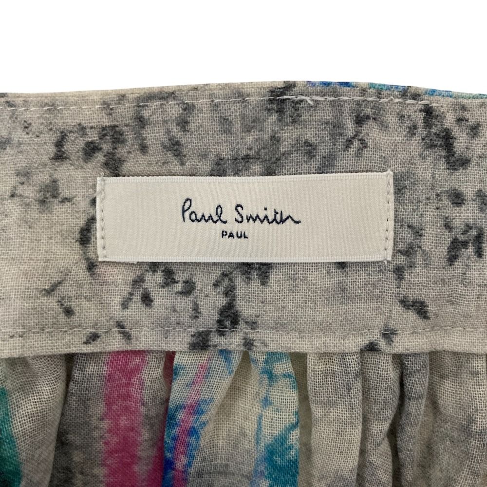 美品 Paul Smith ポールスミス プリント スカート 38サイズ マルチ