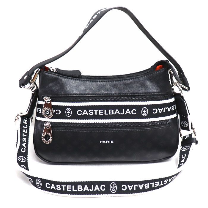 JC de CASTELBAJAC カステルバジャック ビアン ショルダー 2Wayショルダーバッグ ブラック 051111 メンズ【中古】【美品】 JC de CASTELBAJAC カステルバジャック ビアン ショルダー 2Way