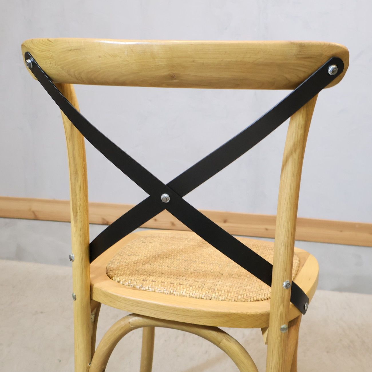 CRASH GATE クラッシュゲート X-BACK 注文 CHAIR ナラ材 クロスバック