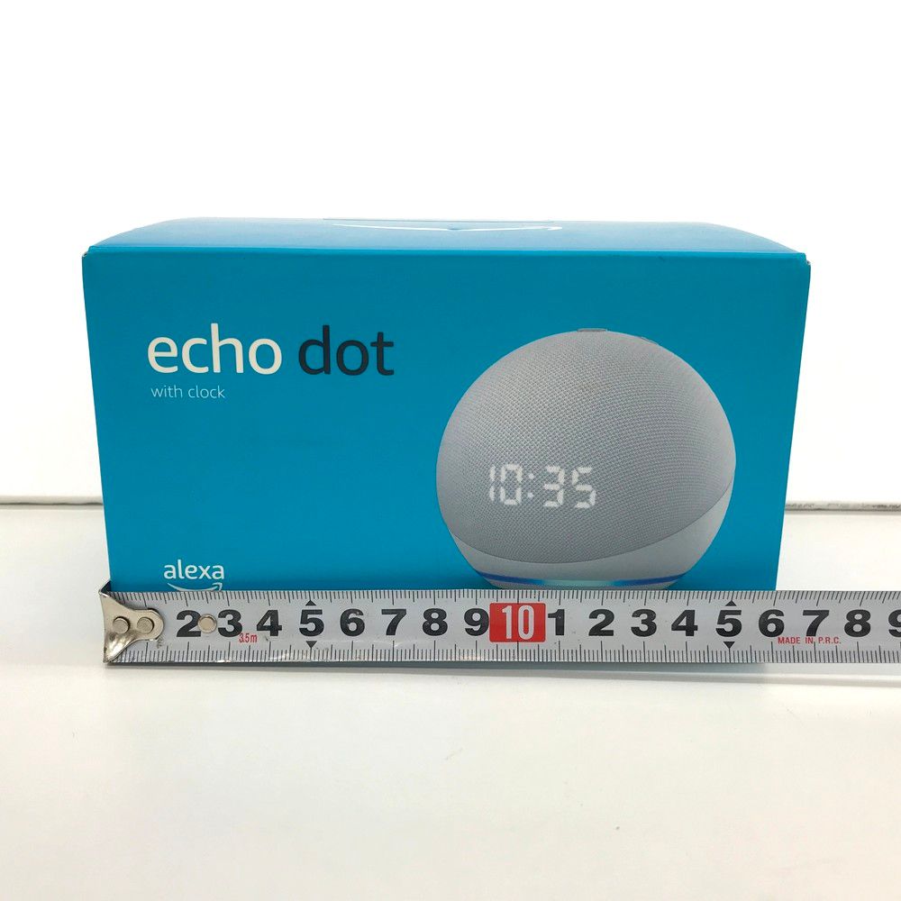 未開封】Echo Dot with Clock スマートスピーカー 【公式通販】 未開封】Echo Dot with Clock スマートスピーカー 【公式通販】