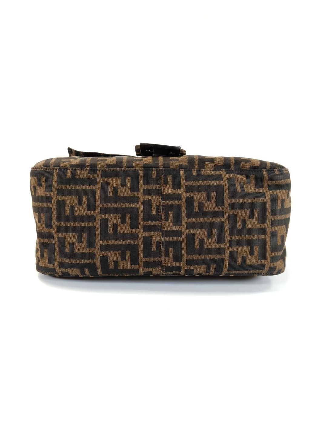 希少モデル フェンディ マンマバケット ワンショルダーバッグ ズッカ フルジップ FENDI フェンディ ズッカ マンマバケット ワン ショルダーバッグ ベージュ