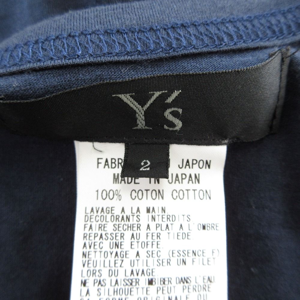 良品 Y's YOHJI YAMAMOTO ワイズ ヨウジヤマモト ロングスリーブ