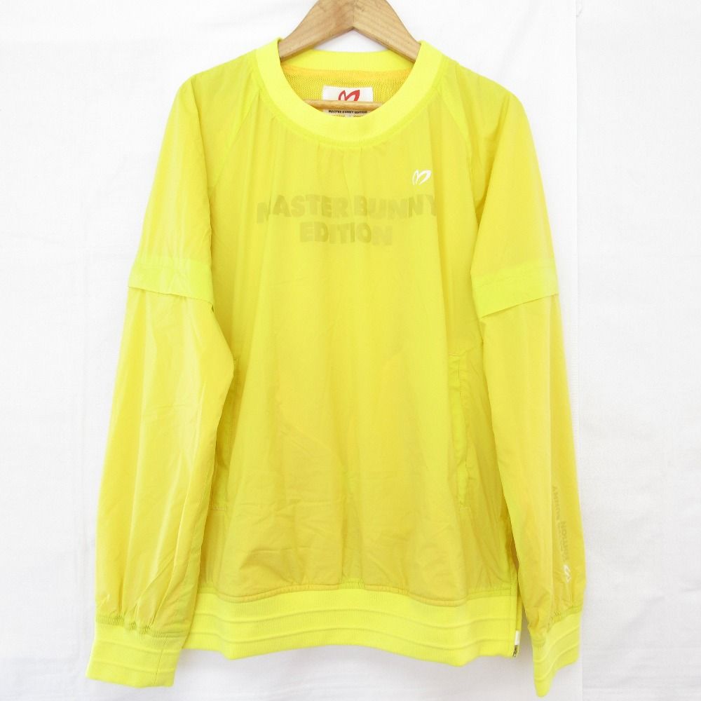 春秋に薄手のMASTER BUNNY EDITION イエローウインドブルゾン4 お 得 な 通販 サイトスポーツ - 春秋に薄手のMASTER BUNNY EDITION