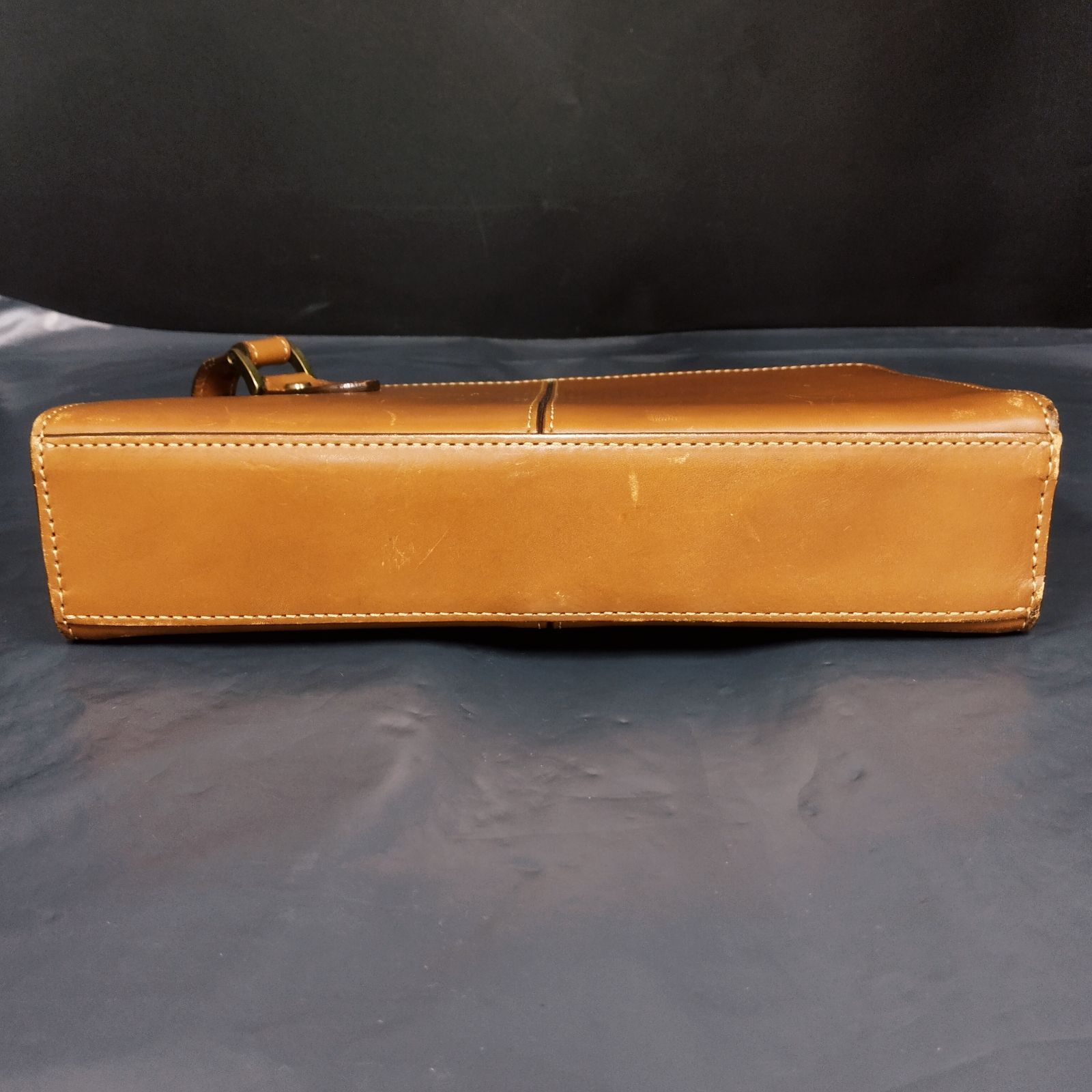 D13444】土屋鞄 セカンドバッグ レザー ブラウン - メルカリ