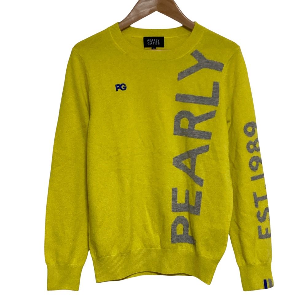 良品 PEARLY GATES パーリーゲイツ ゴルフウェア ロゴニットセーター