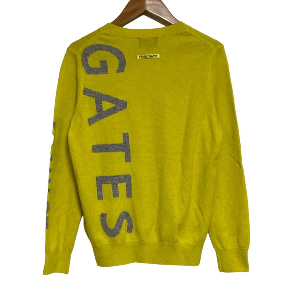 良品 PEARLY GATES パーリーゲイツ ゴルフウェア ロゴニットセーター