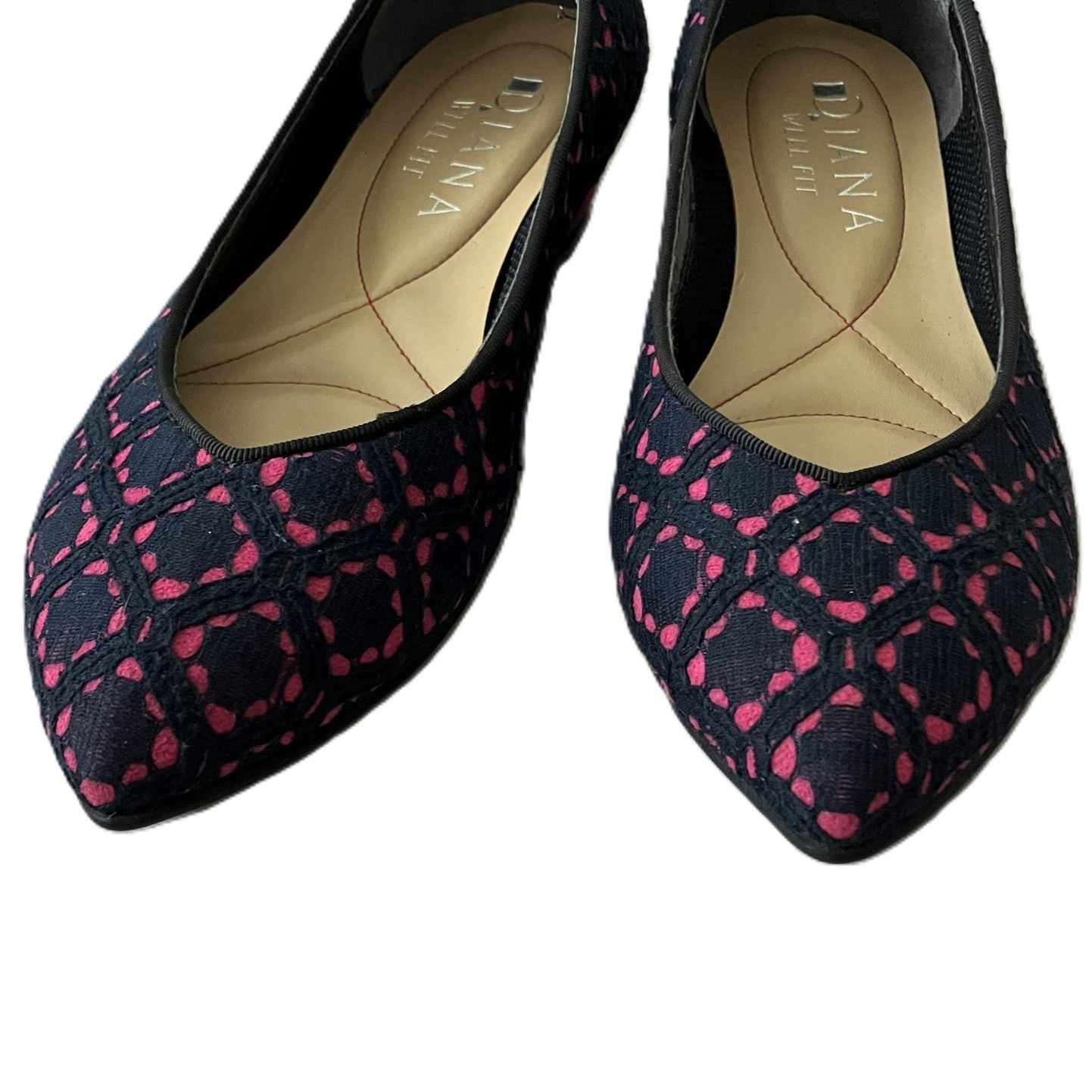 DIANA/ダイアナ】訳あり WELL FIT ウェルフィット ローヒール フラット