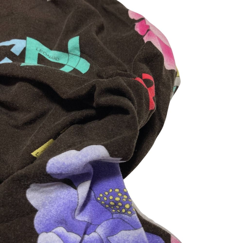 ⭐︎LEONARD SPORT⭐︎フラワープリント ハイネック （42） LEONARD SPORT✨️フラワープリント 長袖ハイネックトップス - メルカリ