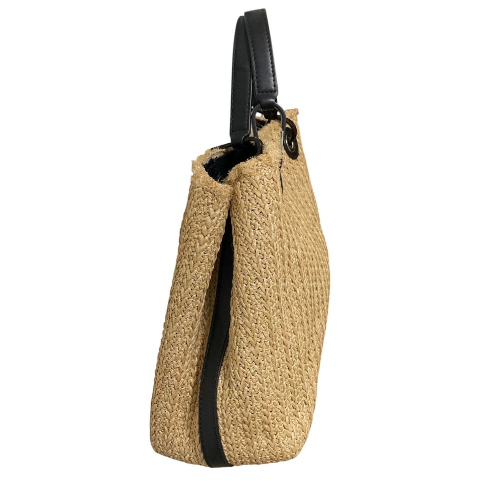 新品未使用　エンポリオアルマーニ 2way トートバッグ バイカラー カゴバック 新品未使用 エンポリオアルマーニ 2way トートバッグ バイカラー カゴ