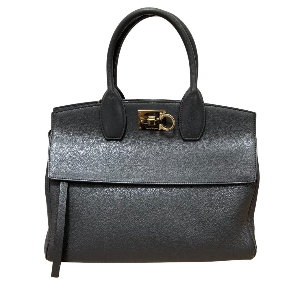 良品 Salvatore Ferragamo サルヴァトーレフェラガモ STUDIO BAG 