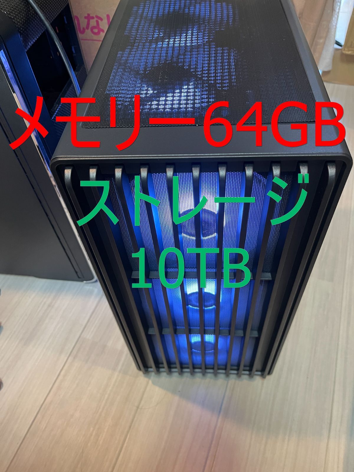  RAM64GB 最強ゲーミングPC i7-12700KF RTX5060 10TB ゲーミングデスクトップ