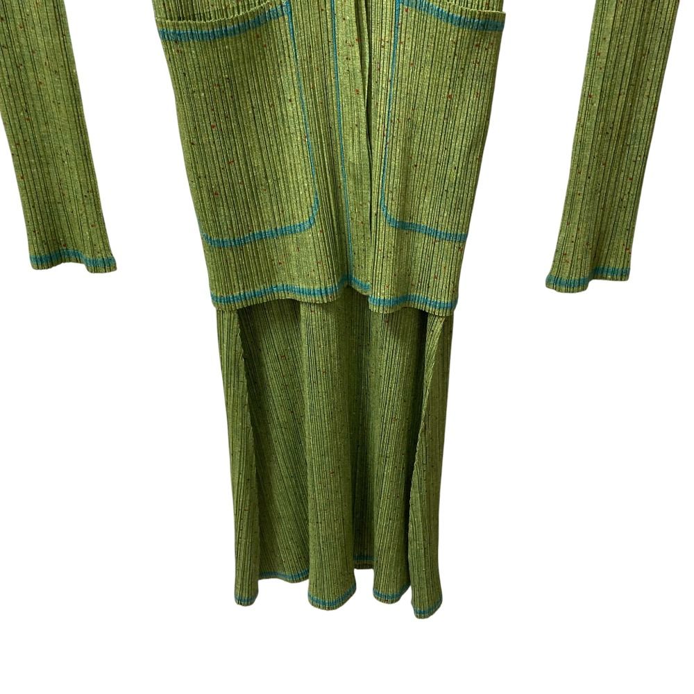 美品 PLEATS PLEASE プリーツプリーズ ツイード転写プリント