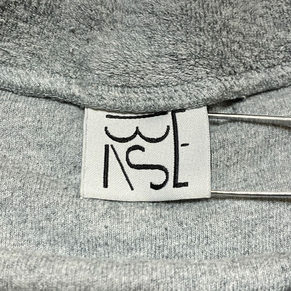 Baserange ベースレンジ パイル地 スウェット トレーナー XS グレー