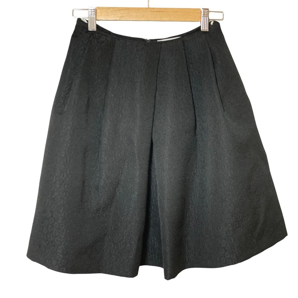 美品 René ルネ TISSUE イタリア製生地 エンブロイダリースカート 36