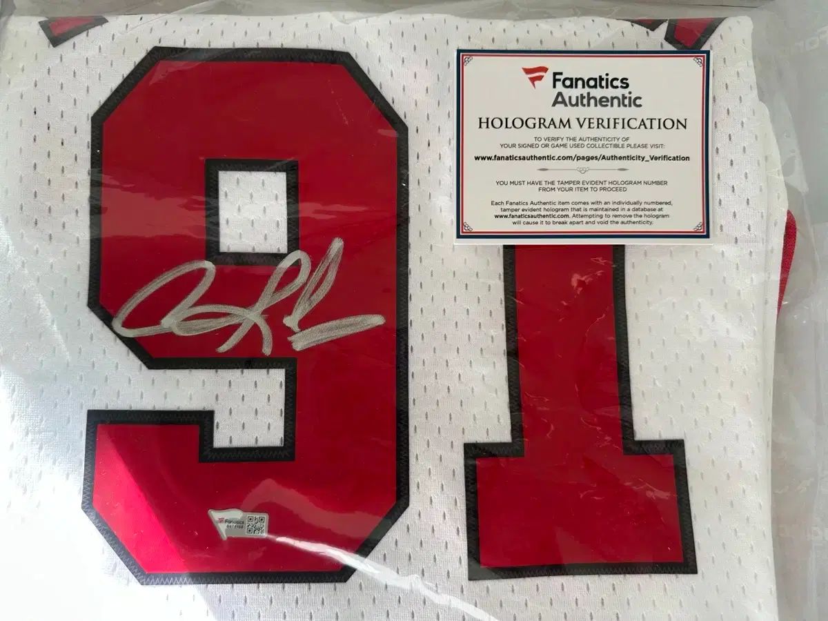 Fanatics 販売 デニス ロッドマン サイン シカゴ・ブルズ ミッチェルアンドネス ジャージ