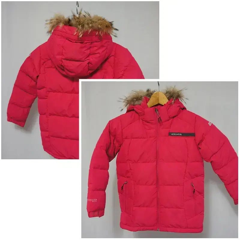 EIDER ピンク ダウンジャケット ジュニア 140