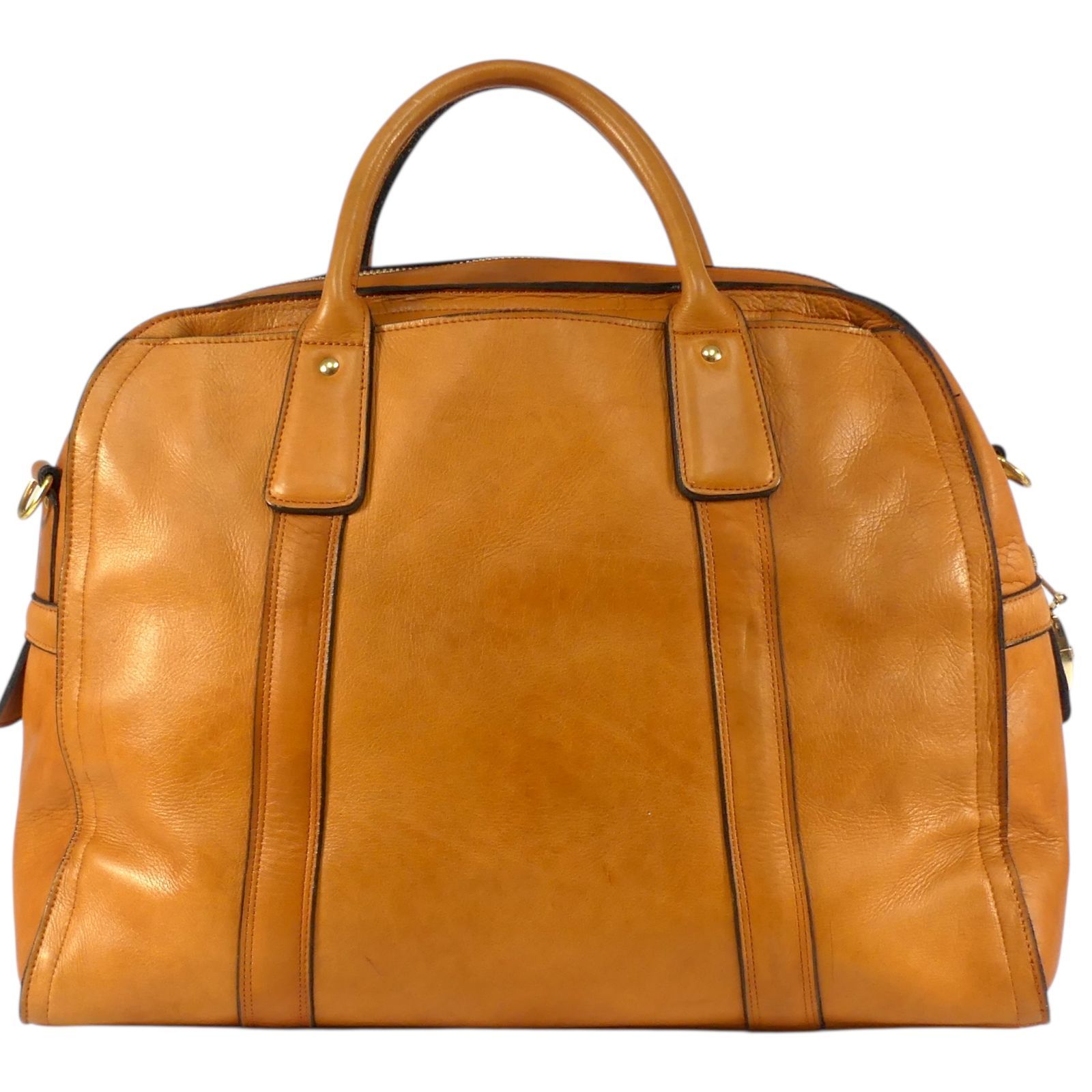 2way ボストンバッグ ショルダーバッグ 旅行 レザー 本革 茶 キャメル