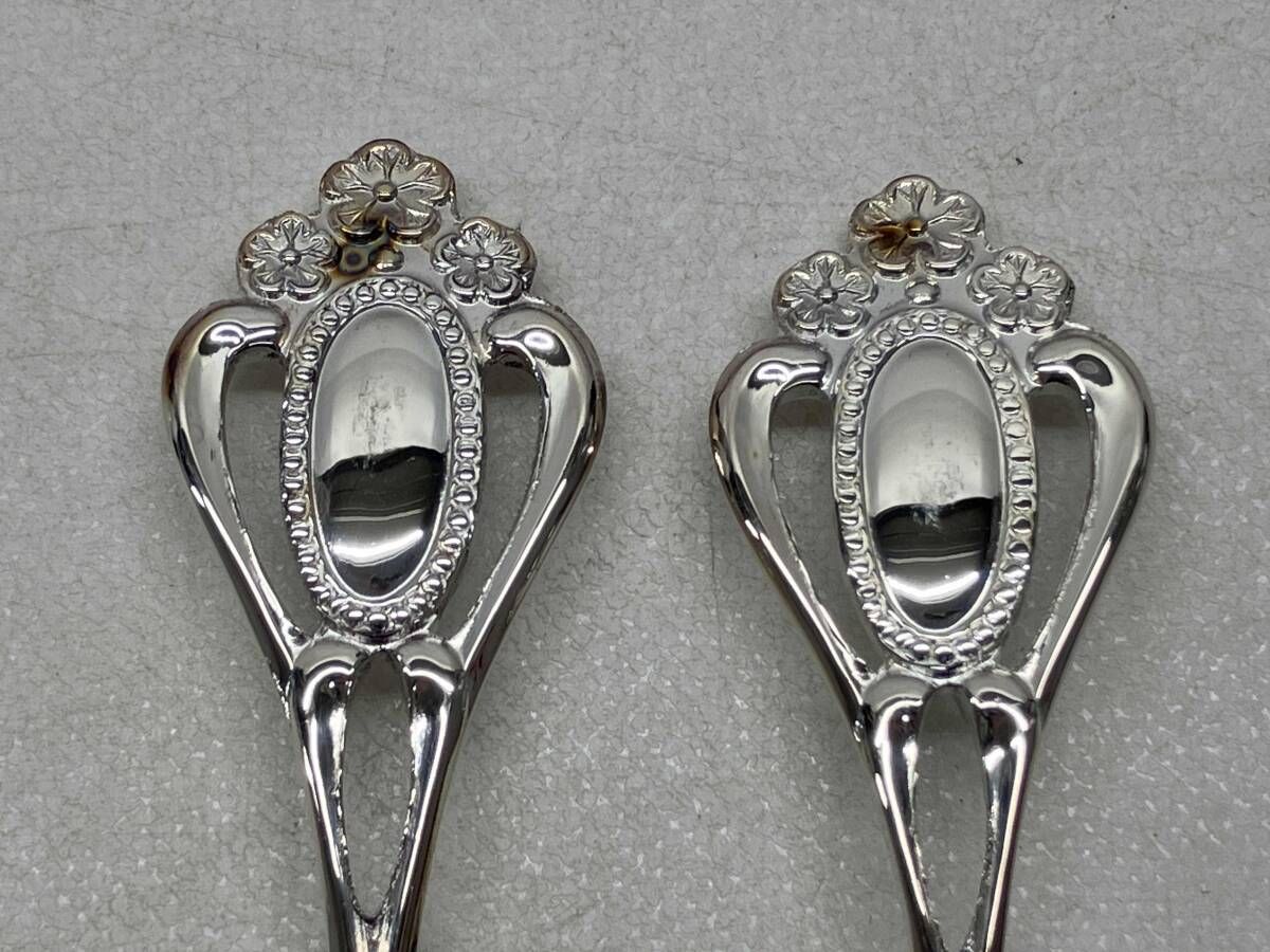 Noritake E.P.N.S Silver Plated スプーン・フォーク 各6本セット 洋白