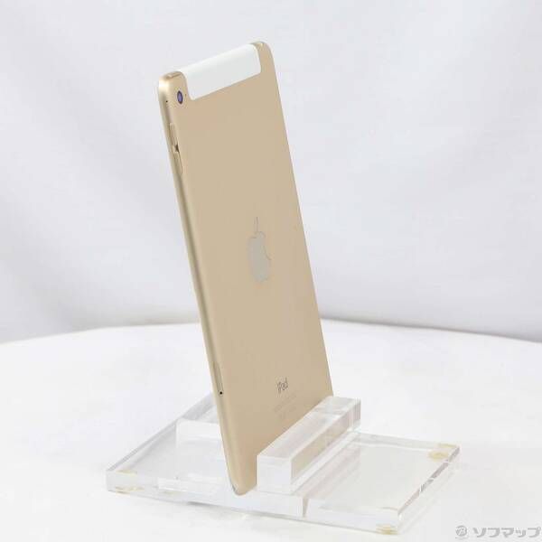 品〕 iPad mini 4 64GB ショップ ゴールド MK752J／A SoftBank【276】