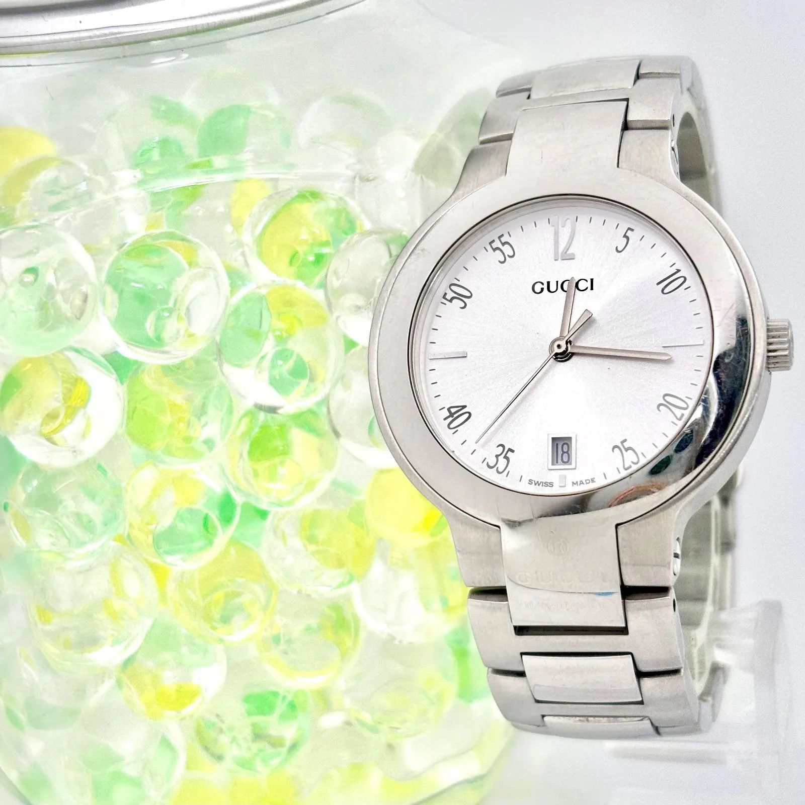 稼働　GUCCI 8900M メンズ時計　外装超音波洗浄済　新品電池交換済 稼働 GUCCI 8900M メンズ時計 外装超音波洗浄済 新品電池交換済
