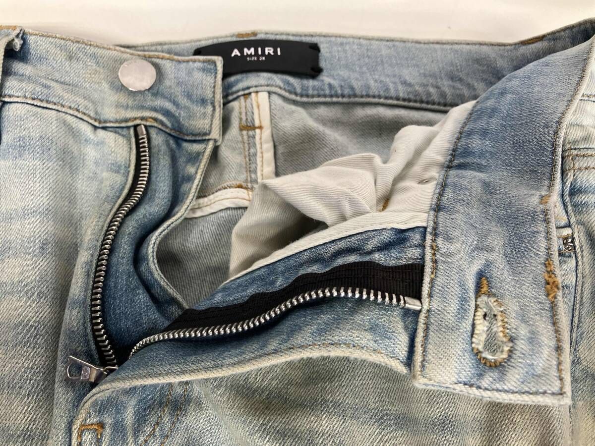 AMIRI アミリ スキニージーンズ ストレッチダメージデニムパンツ