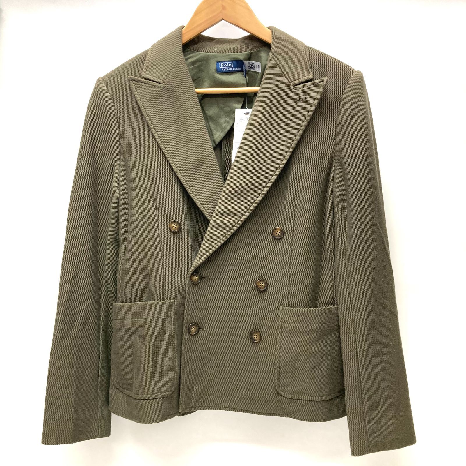 t) タグ付き未使用品 POLO RALPH LAUREN ダブルブレステッド ジャ 