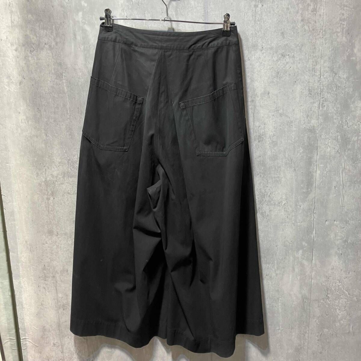 Limi feu Calico A Belt Tuck Wide Pants LD-P02-003 サイズS ブラック