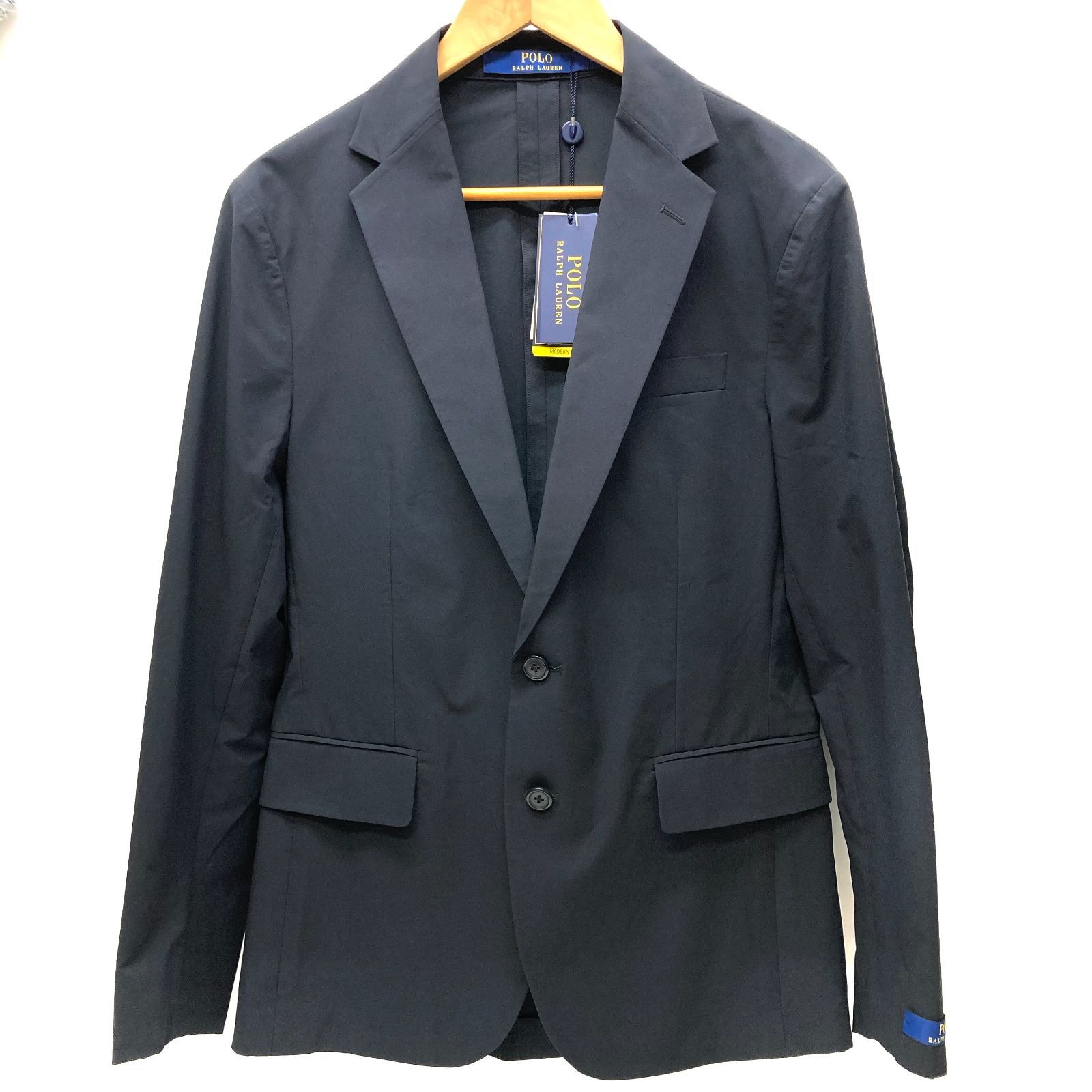 ポロラルフローレン Polo ソフトモダンスポーツコート サイズ36S 新品 黒 e) タグ付き未使用品 POLO RALPH LAUREN ポロラルフローレン